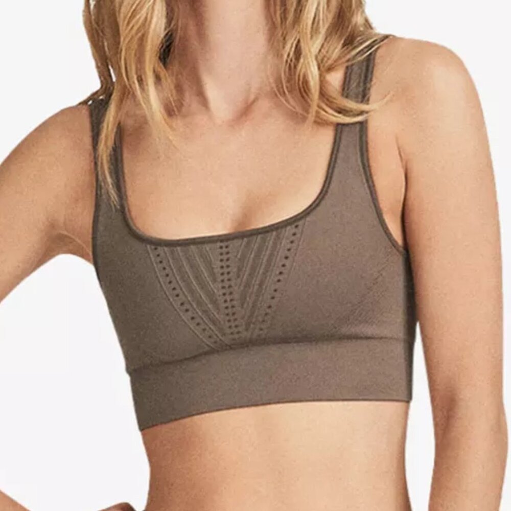 REISS Alana stretch-knit sports bralette